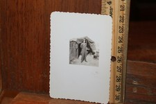 Antique WWII Era US Army Soldier Tent Photo