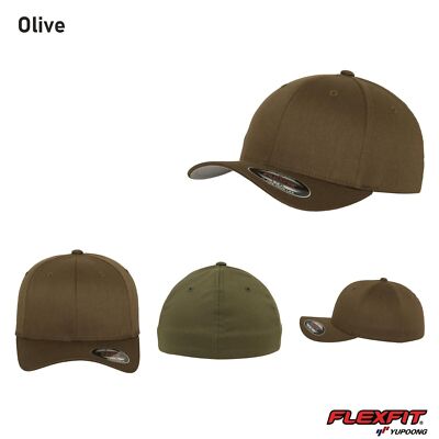 Original FLEXFIT  Wooly Combed  Baseball Cap / Mütze / Kappe