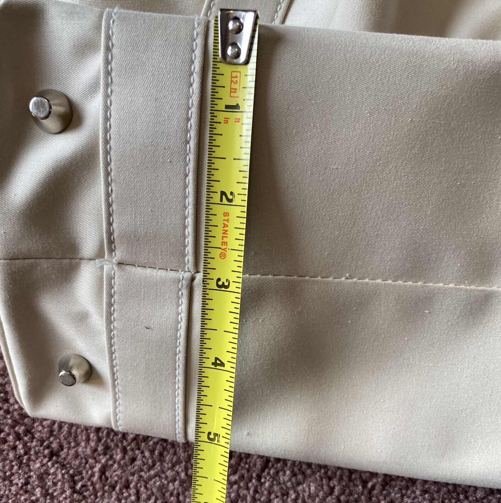 Pendleton Draw String Winter White Cream Cotton P… - image 16