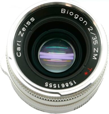Carl Zeiss BIOGON T* 35mm F2 ZM Mount Lens SILVER 4530076820357| eBay