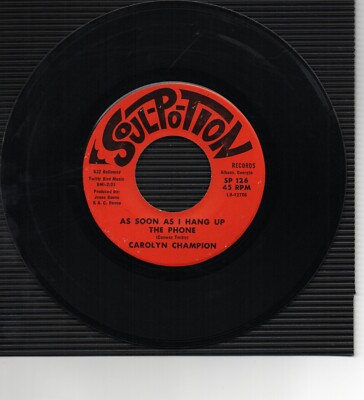 Deep soul - Carolyn Champion - Track / As Soon As I Hang Up The Phone  VG+