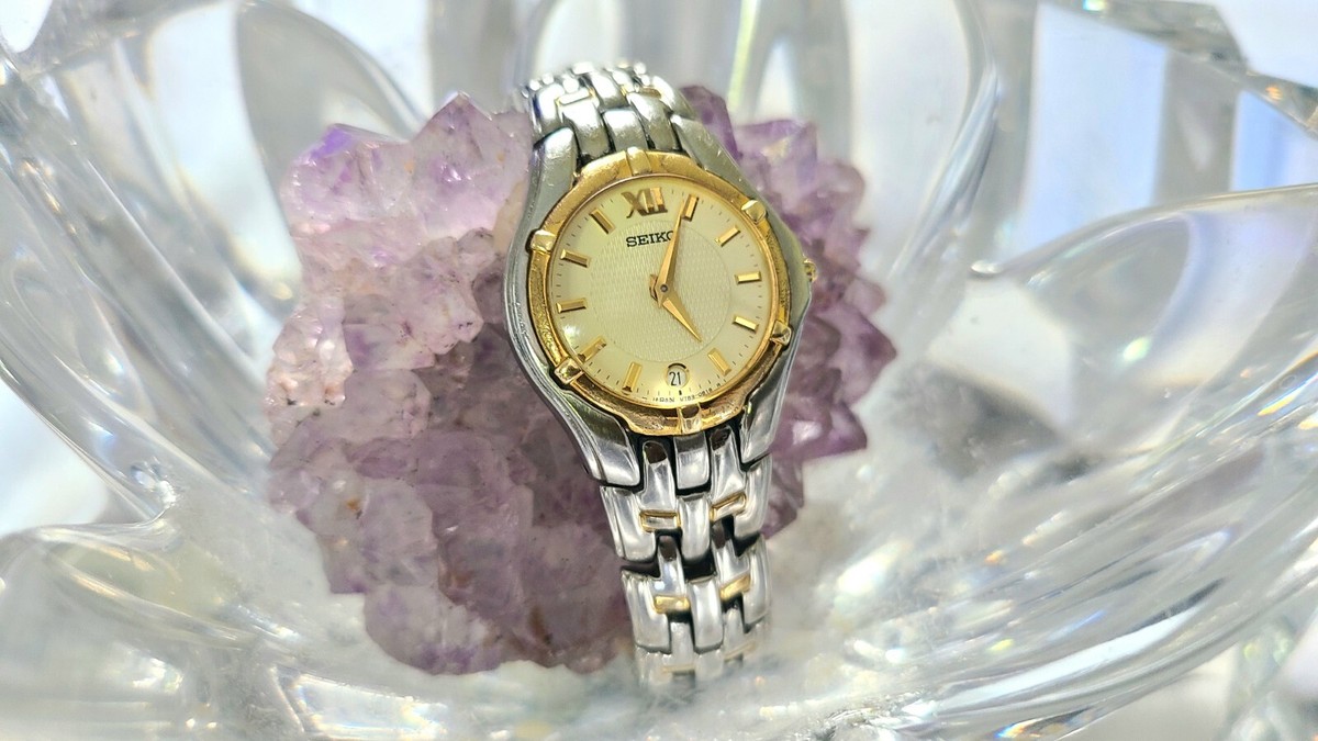 ヴィンテージ　セイコー　SEIKO　ラウンド　レディース　ウォッチ SEIKO - ヴィンテージ SEIKO セイコー アラビア文字 ラウンド