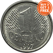 1 BRAZILIAN CENTAVO - CHOICE OF DATE FROM 1994 - 1997 - BRAZIL / BRASIL