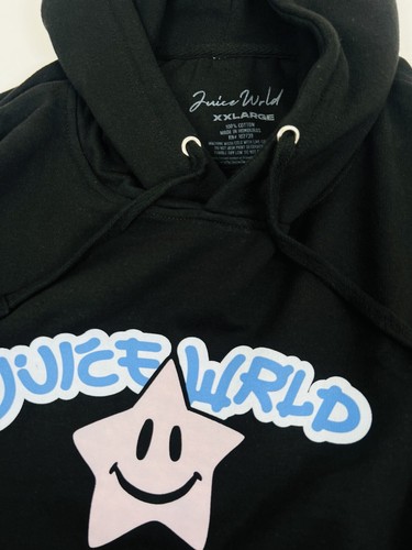 Sudadera con Capucha Juice WRLD X OffGod Anime Portrait & Stars XXLarge Nueva 2XL - Imagen 6 de 6