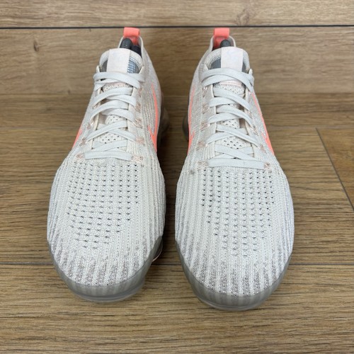 Scarpe Nike VaporMax taglia UK 7 ginnastica corsa scarpe da ginnastica Flyknit Peach Bubble Air Max - Foto 8 di 10