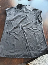 Soothfeel Top Women’s  M Top Black Vented Active Polyamide Elastane NEW