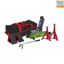 Sealey 1020LEHVBAGCOMBO Trolley Jack 2 Tonne Low Entry Short Chassis & Access...