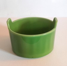 Cambridge Glass POMONA AVOCADO GREEN Wiadro do wanny lodowej STAR CUT BOTTOM