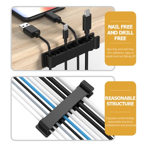 4 Pcs Wire Holder Cord Organizer for Appliance Cable Storage Organiser - Afbeelding 10 van 10