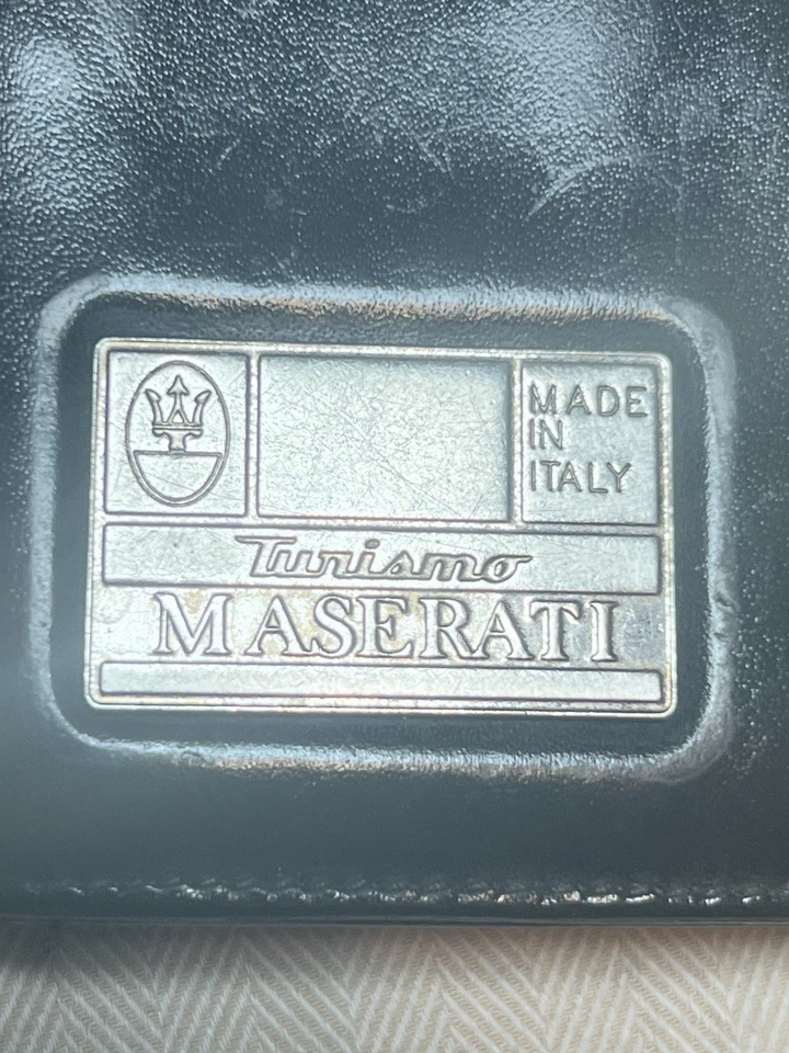 Vintage Turismo Maserati Bi Fold Wallet — 第 4/4 张图片