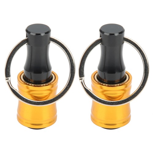 2Pcs Aluminum Alloy Keychain Screwdriver Bits Holder Quick Release Extension Bar - Picture 5 of 17