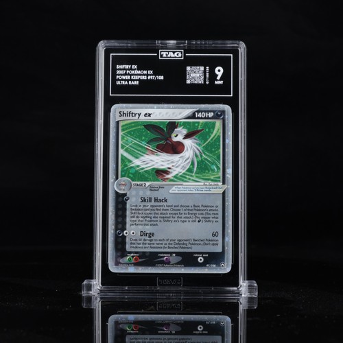 Shiftry ex graded TAG 9 for sale on eBay