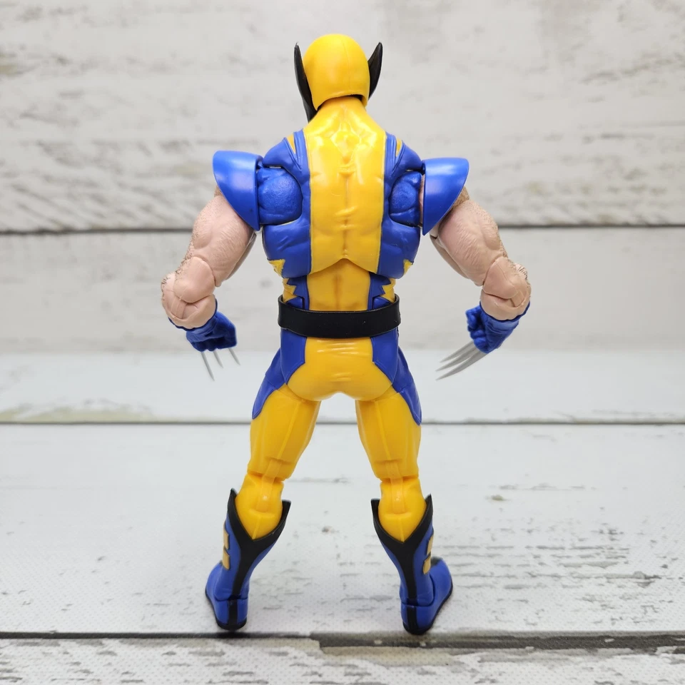 Figura de acción posable Hasbro Marvel Legends 85 años X-Men Wolverine 2024 6" Foto 3 de 4