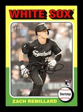 ZACH REMILLARD ⚾ 2024 Topps Heritage #402 RC Rookie Chicago White Sox