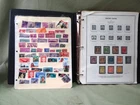 US Stamp Collection in Album, Blocks/Singles 1929-55