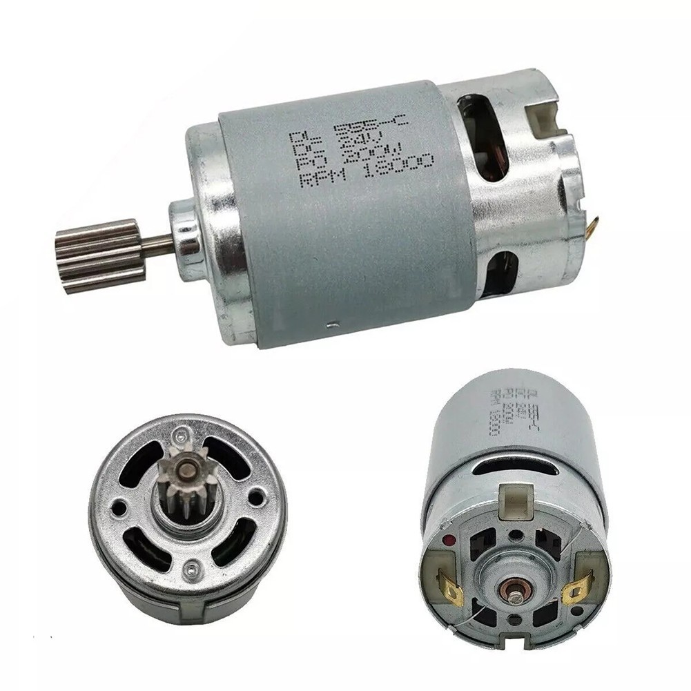 Motore Elettrico Per Auto Bambini 6V 12V 24V - Modelli RS550 RS390 RS380 Con Ingranaggio - Potenza 25W-200W - 2