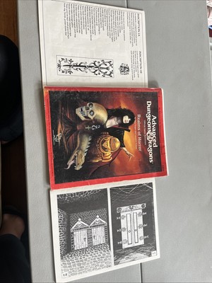 S1-4 Realms of Horror - Advanced Dungeons & Dragons TSR Gary Gygax 9209 W Maps