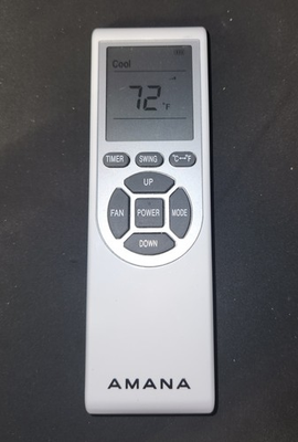 #ad Amana YPS C2 Wireless Air Conditioner Remote Control White Silver Black $18.99