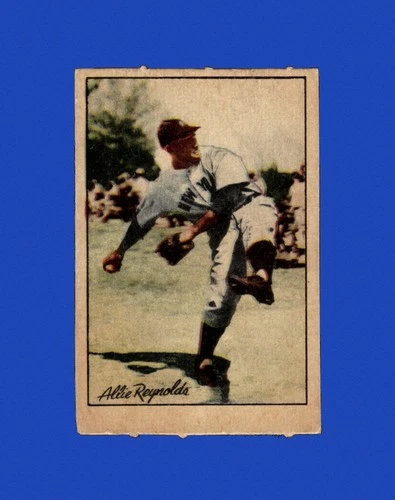 1952 Berk Ross Set-Break Allie Reynolds EX-EXMINT *GMCARDS*
