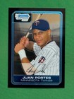 2006 Bowman Baseball 1st Bowman Chrome Prospects #BC37 Juan Portes