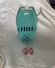 Junior Chef Electric Handheld Mixer Turquoise Red Beaters 35W with Power Cord — photo 2