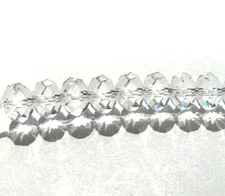 Swarovski Crystal 8mm (288 pcs) Crystal #5040 (LARGE FP)