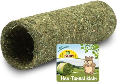 JR Farm Heu-Tunnel klein Ø6cm Länge 19cm für Nagetiere Hamster Maus (MHD: 8/25)
