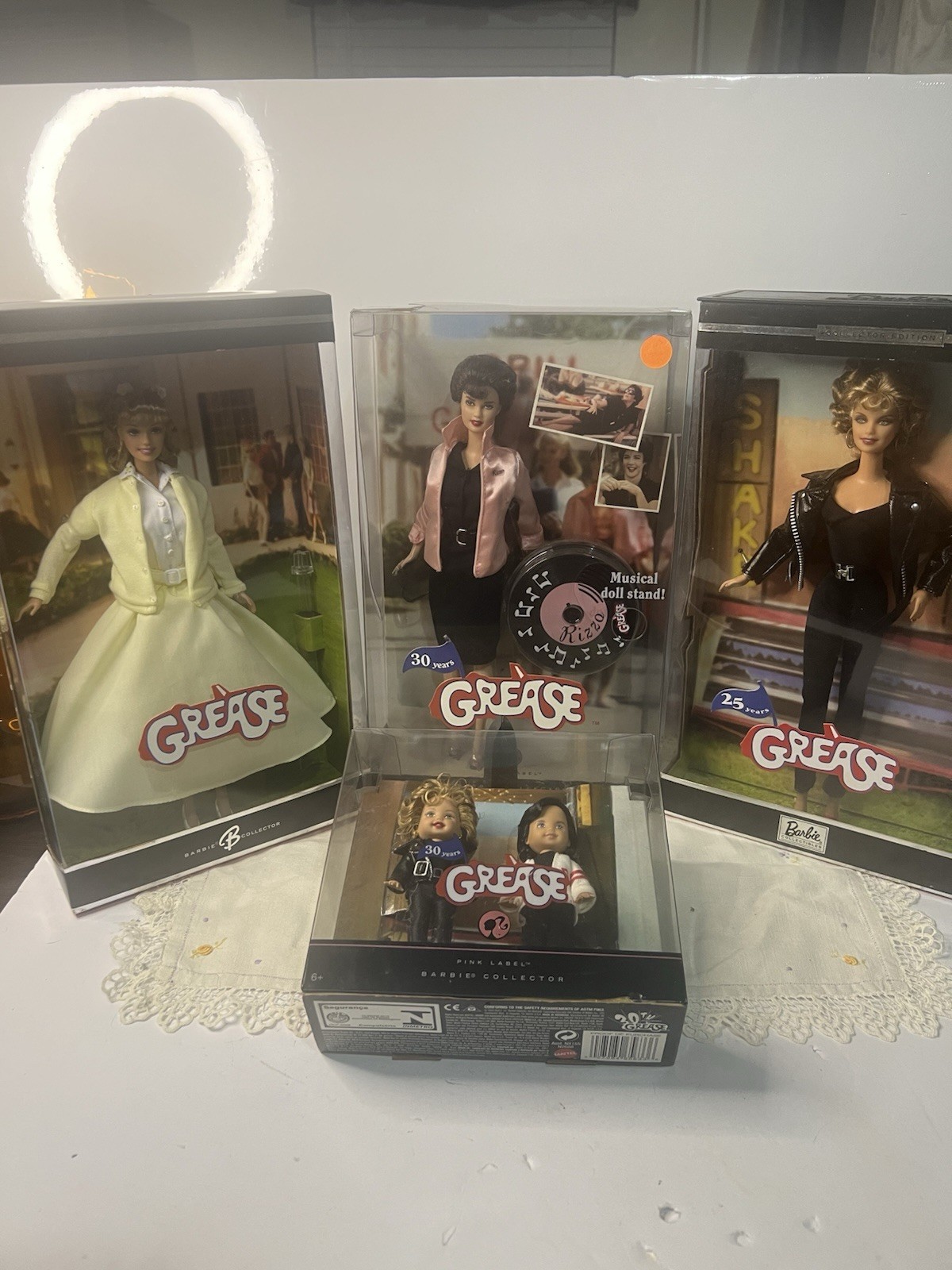Grease Barbie Dolls, Set of 4