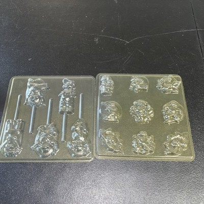 2 Vintage Heavy Plastic Craft Master Cabbage Patch Kids Candy Molds Craft Master