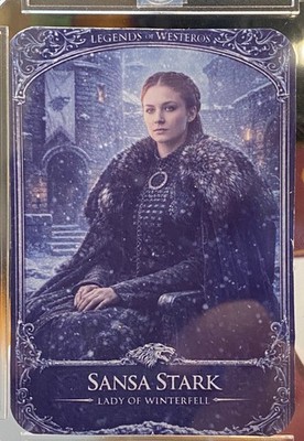 Sansa Stark (GOT/ ASOIAF) - MR. Cards Customs - True 1/1 Signed Limited Art Card
