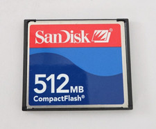 1 - 512mb Sandisk SDCFB Compact flash CFI memory card for CF Nikon CANON