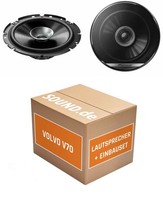 Lautsprecher Boxen Heck Pioneer TS-G1710F FüR Volvo V70 L/P80 2X Tief-MitteltöNe