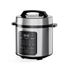 DUMOS 12-in-1 Electric Pressure Cooker 6 QT Stainless Steel Multi C... Fast Ship