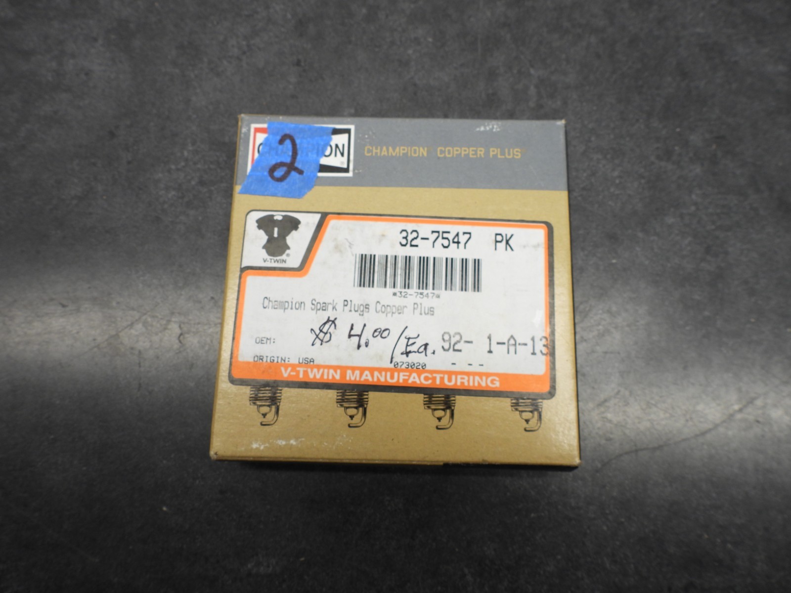 Harley Honda Champion Copper Spark Plugs 4-pack 810 RA8HC #2  2330
