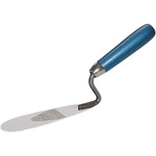 Tongue trowel L.260mm with H-staple hardened. Quality st. HAROMAC