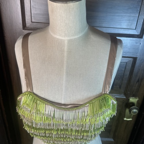 America and Beyond Pale Blush Beaded Crop Top Womens Size Small Summer Party NWT - Picture 4 of 10