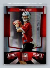 Tony Pike 2010 Donruss Elite Rookie #114 #/999 Carolina Panthers