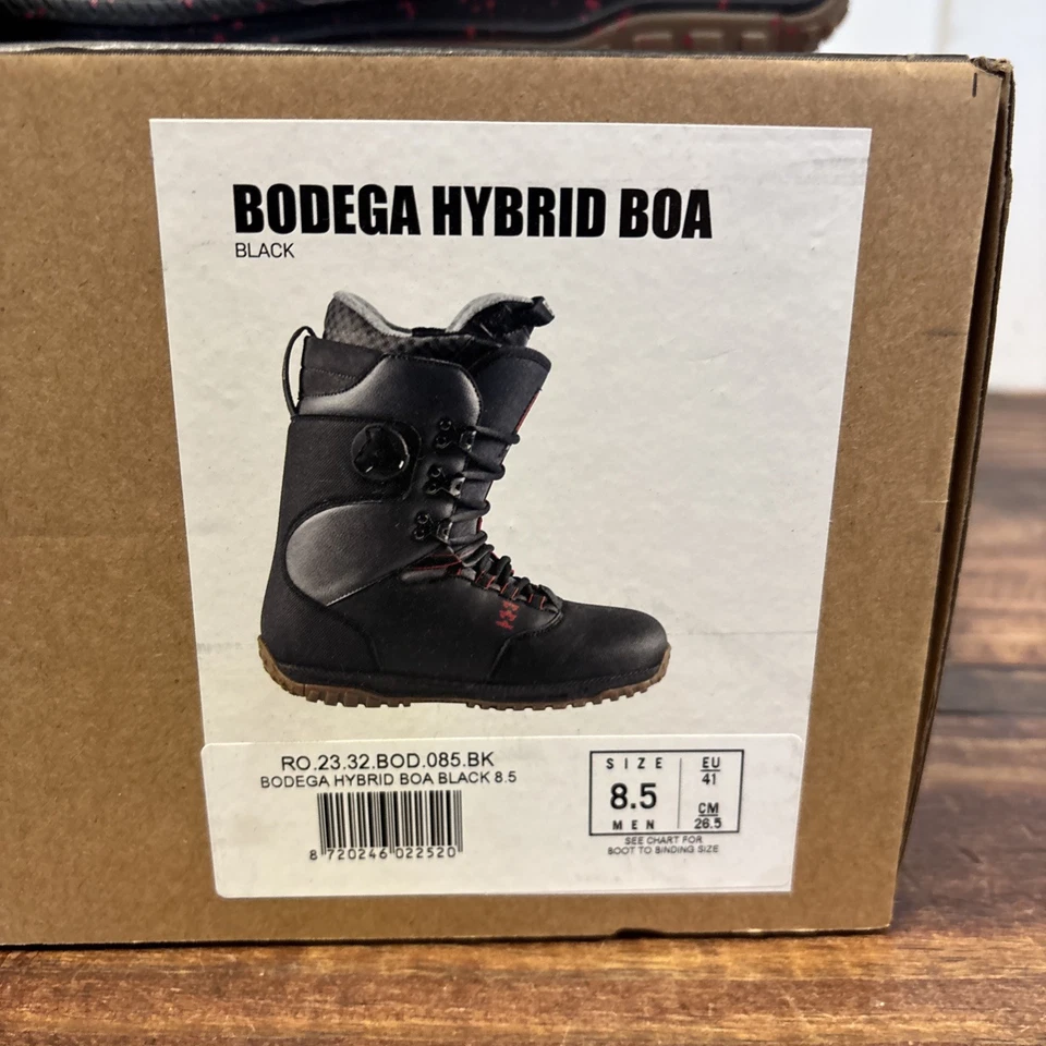 ROME BODEGA HYBRID BOA SNOWBOARD BOOTS NEW IN BOX SIZE 8.5 MSRP $280￼ - Image 2 of 4