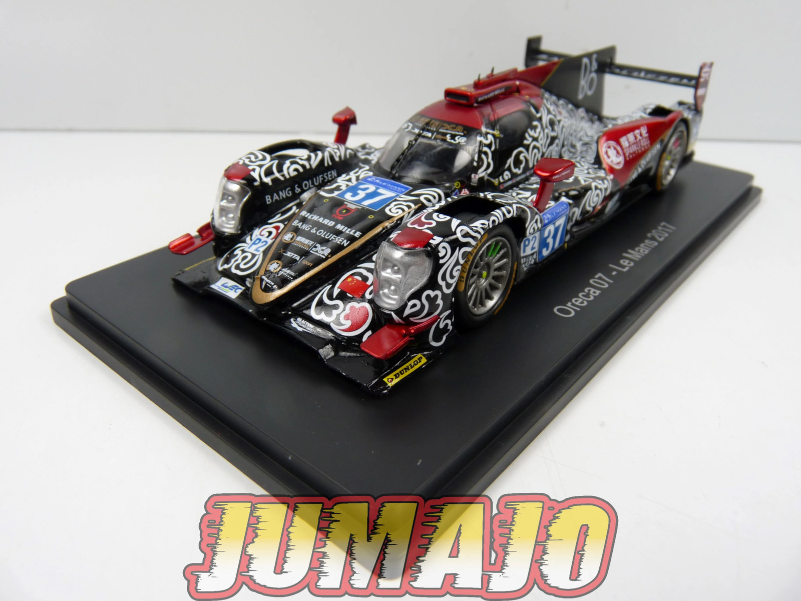 Oreca 07 2017 miniature 1/43 à exposer dans votre bureau de passionné du Mans