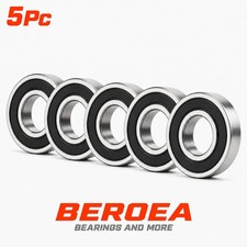 6208 2RS Rubber Sealed Deep Groove Ball Bearing 40x80x18mm 5PCS