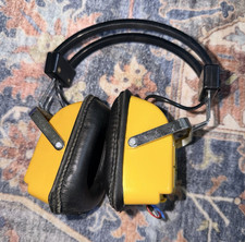 Vintage Monita AM/FM Radio Headphone Headset   Model No. HP9000AF Made in Hong