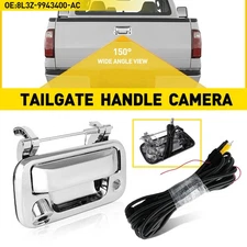 Tailgate Handle with Rear View Camera Backup Camera for Ford F150/F250/F350/F450
