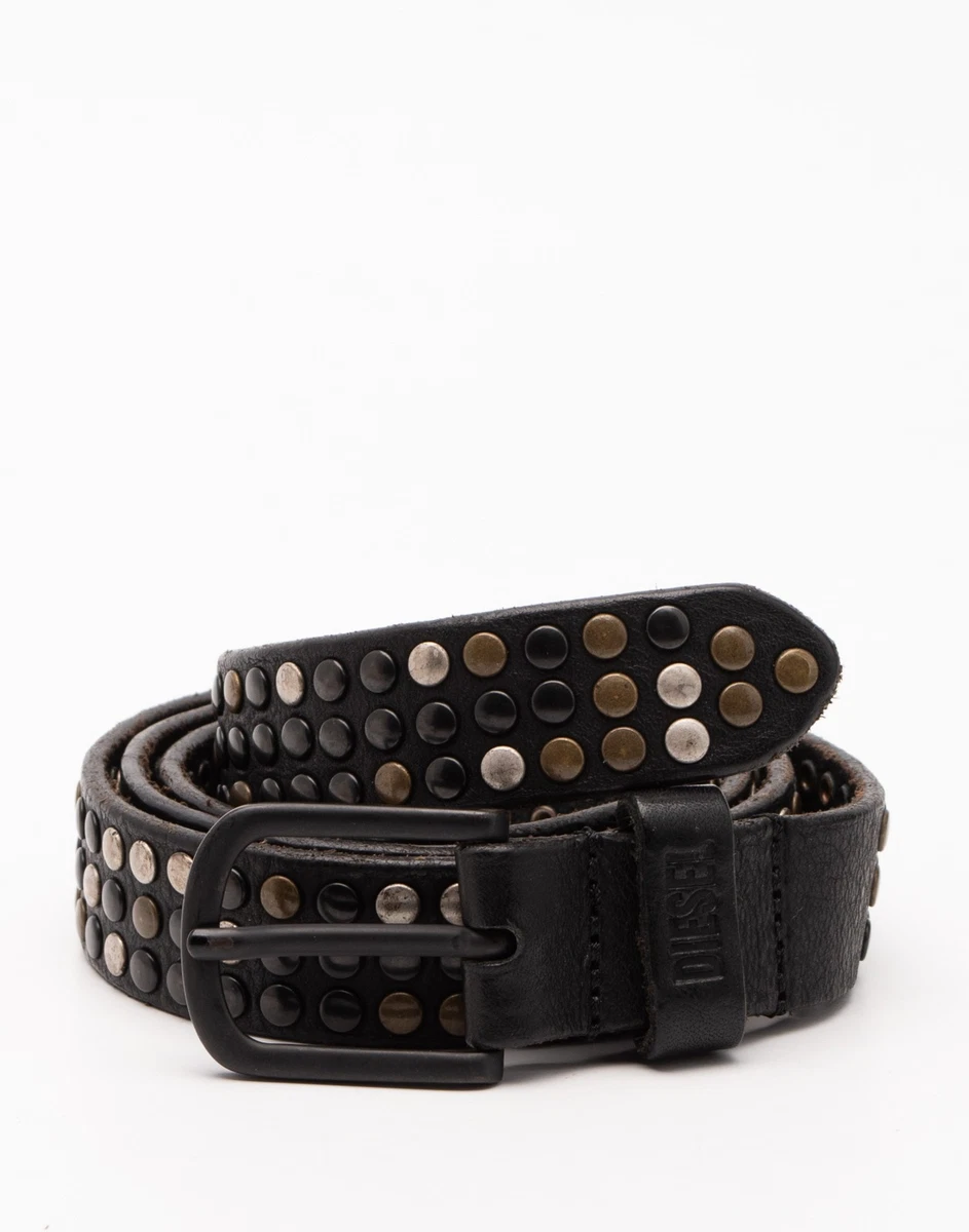 Diesel Leather Studded Belts for Men for sale | eBay