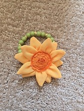 2012 Gymboree's Sunflower Smiles Line Sunflower Bead Bracelet - NWOT