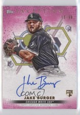 2022 Inception Base Rookie and Emerging Stars Magenta 85/99 Jake Burger Auto ni4