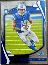 Panini 2021 Absolute Rookie Amon-Ra St. Brown #131 Detroit Lions Football Card