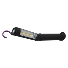 LUMAPRO 40KG17 Rechargeable Hand Lamp,Corded,LED;,240lm 40KG17