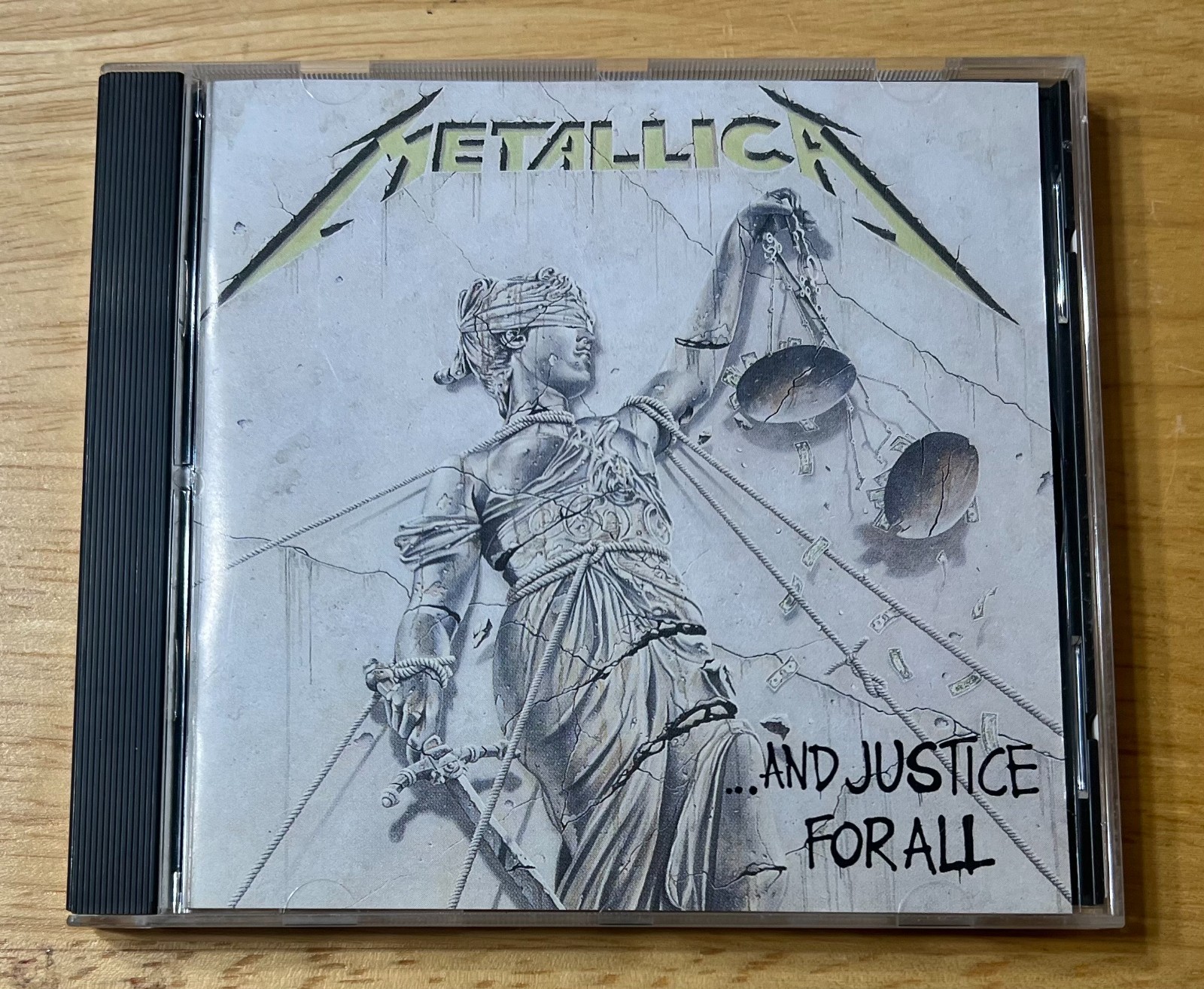 Metallica ...And Justice For All CD 1995 Elektra Reissue SRC Pressing NM