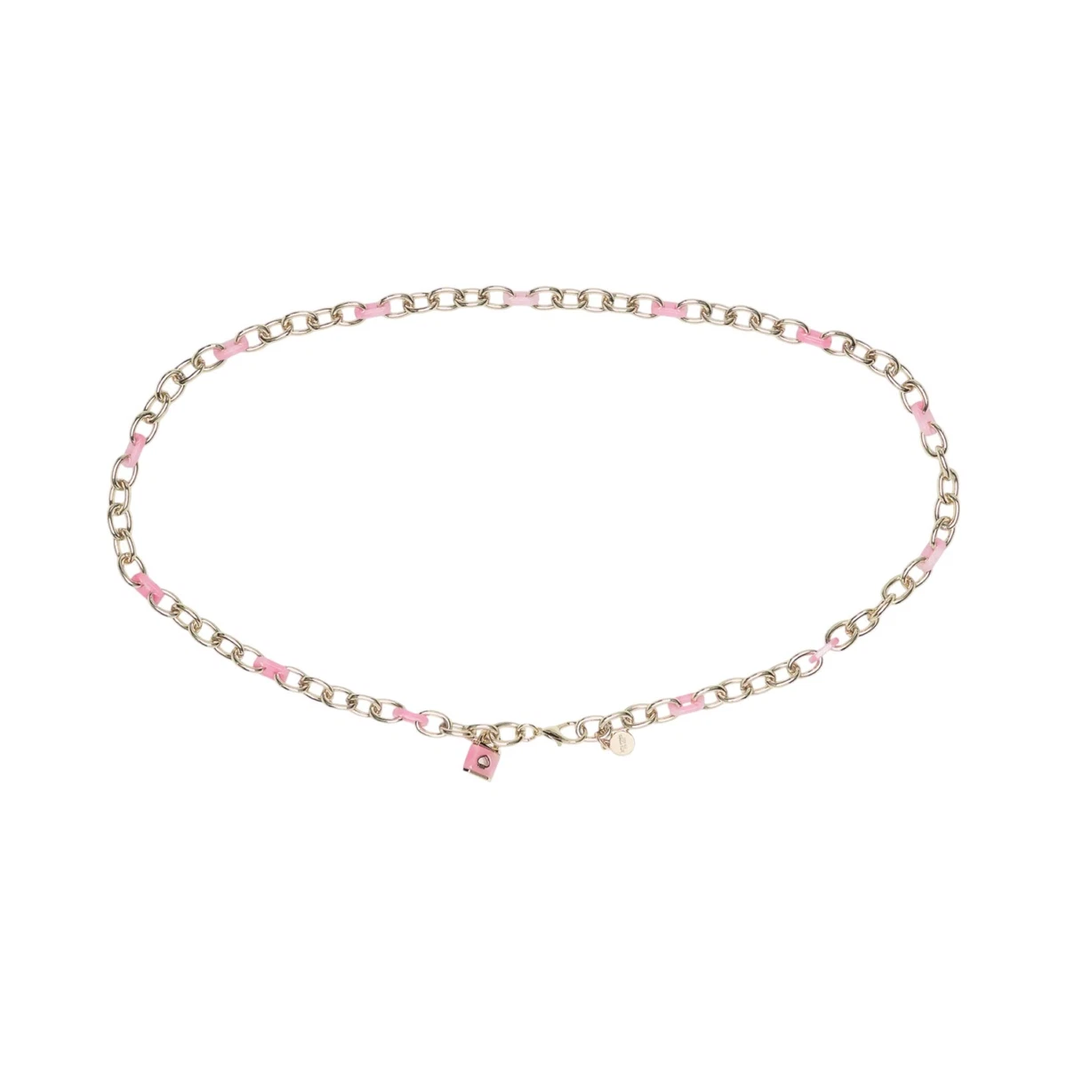 Kate Spade In the Loop Pink Genuine Pebbled Leather Pink Belt Size M 36\