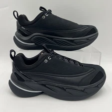 Mens Size 10 Hoka One One U ELEVON X Cobalt Black Running Shoe 1147550 BBNB NEW